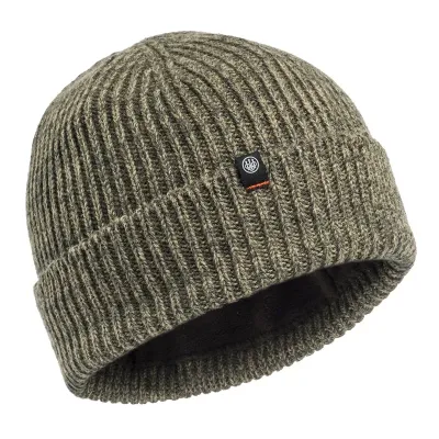 Marten Beanie sapka - Green Stone & Bark