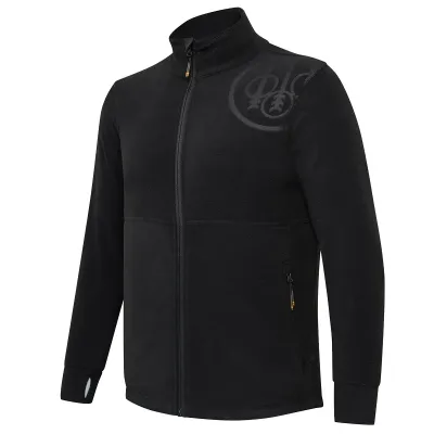 HP Logo Full Zip Fleece pulóver - Black
