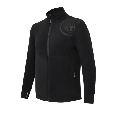 HP Logo Full Zip Fleece pulóver - Black