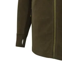 HP Logo Full Zip Fleece pulóver - Green Moss